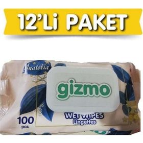 Gizmo 100'lü Islak Mendil (12 adet)