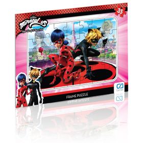 Gizz Game Miraculous 35 Parça Frame Puzzle