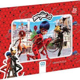 Gizz Game Miraculous 35 Parça Frame Puzzle