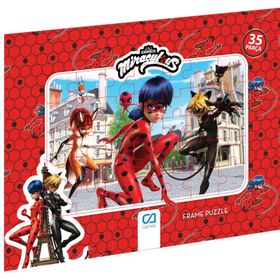 Gizz Game Miraculous 35 Parça Frame Puzzle