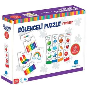 Gizzy Game Eğlenceli Sayılar 40 Parça Puzzle