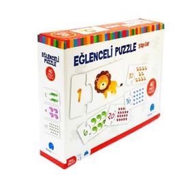 Gizzy Game Eğlenceli Sayılar 40 Parça Puzzle