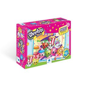 Gizzy Shopkins Cici Biciler 48 Parça Çocuk Puzzle