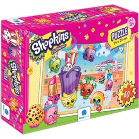 Gizzy Shopkins Cici biciler 60 Parça Çocuk Puzzle
