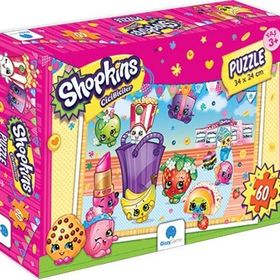 Gizzy Shopkins Cici biciler 60 Parça Çocuk Puzzle