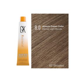 GK Hair Juvexin Cream Color 100 ml 8.0 Yoğun Açık Sarı Saç Boyası