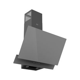GL General GLD 055PR Opal Gri 60 cm Çift Camlı Dokunmatik Davlumbaz