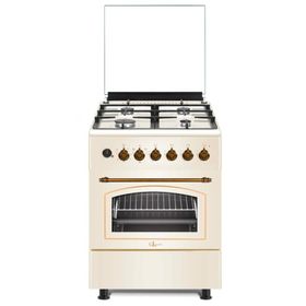 GL General GLF 6040RK 60 cm Rustik Krem Ocaklı Fırın