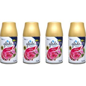 Glade 269 ml Otomatik Sprey Meyve Çiçek Buketi Yedek Oda Kokusu (4 adet)