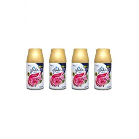 Glade 269 ml Otomatik Sprey Meyve Çiçek Buketi Yedek Oda Kokusu (4 adet)