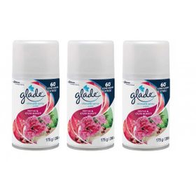 Glade 269 ml Otomatik Sprey Meyve Çiçek Buketi Yedek Oda Kokusu (4 adet)