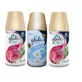 Glade 3x269 ml Meyve & Çiçek Buketi Yedek Sprey Oda Kokusu