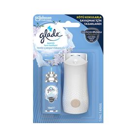 Glade Banyo Hava Tazeleyici Cihaz ve Yedek Temiz Çarşaf Ferahlığı 10 ml Oda Kokusu