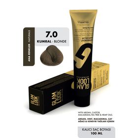 Glam Look Hair Color Blonde Kumral 7.00 100 ml Kalıcı Saç Boyası
