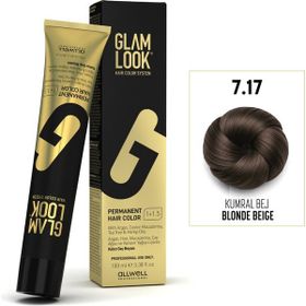 Glam Look Hair Color Blonde Kumral Bej 7.17 100 ml Saç Boyası