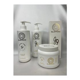 Glam More 500 ml Luxury Shampoo +G9 500 ml Şekillendirici Saç Kremi + 500 ml Luxury Oil Mask