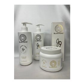 Glam More 500 ml Luxury Shampoo +G9 500 ml Şekillendirici Saç Kremi + 500 ml Luxury Oil Mask
