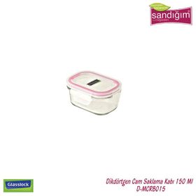 Glasslock 150 ML Dikdörtgen Cam Saklama Kabı