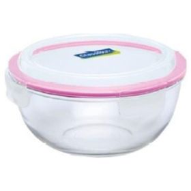 Glasslock 2000 ml Yuvarlak Cam Saklama Kabı