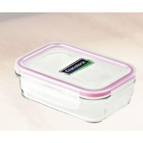 Glasslock 400 ML Dikdörtgen Cam Saklama Kabı