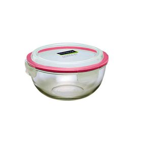 Glasslock D-MBCB100 1000 ml Yuvarlak Cam Saklama Kabı