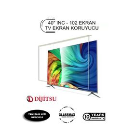 Glassmax Dijitsu 40FHD1500 Uyumlu 40 inç 102 Ekran TV Ekran Koruyucu