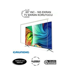 Glassmax Grundig 65GUB8000 Uyumlu 65 inç 165 Ekran TV Ekran Koruyucu