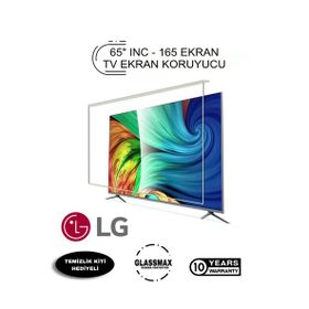 Glassmax LG 65UM7380 Uyumlu 65 inç 165 Ekran TV Ekran Koruyucu