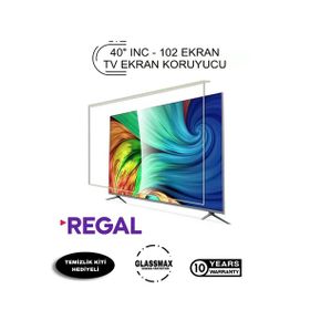 Glassmax Regal 40FHD2000 Uyumlu 40 inç 102 Ekran TV Ekran Koruyucu