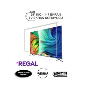 Glassmax Regal 58LED7000 Uyumlu 58 inç 147 Ekran TV Ekran Koruyucu