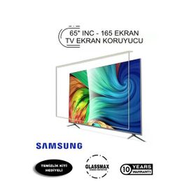 Glassmax Samsung UE65NU8000 Uyumlu 65 inç 165 Ekran Tv Ekran Koruyucu