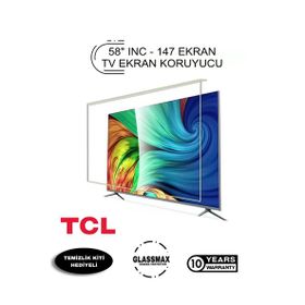 Glassmax TC-L 58DP620 Uyumlu 58 inç 147 Ekran TV Ekran Koruyucu