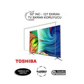 Glassmax Toshiba 50U3000 Uyumlu 50 inç 127 Ekran TV Ekran Koruyucu