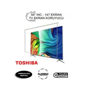 Glassmax Toshiba 58U5865DB Uyumlu 58 inç 147 Ekran TV Ekran Koruyucu
