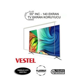 Glassmax Vestel 55UHD6000 Uyumlu 55 inç 140 Ekran TV Ekran Koruyucu