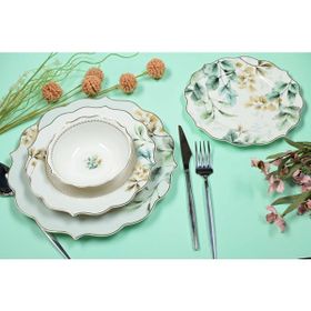 Glazze Begonia 24 Parça Yemek Takımı