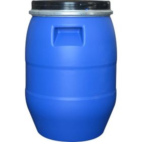 GLC Paınts Plastik Varil Bidon 25 Lt Hdpe Gövde Mavi Metal Çember Sızdırmaz Conta