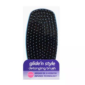 Glide'n Style Argan Yağlı ve Keratin Kaplamalı Sapsız Açma Tarama Fırçası