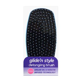 Glide'n Style Argan Yağlı ve Keratin Kaplamalı Sapsız Açma Tarama Fırçası
