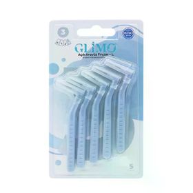 Glimo 0.57 mm 5 Adet Açılı Arayüz Fırçası