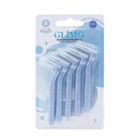 Glimo 0.57 mm 5 Adet Açılı Arayüz Fırçası