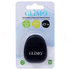Glimo 25 mt Aktif Karbonlu Diş İpi