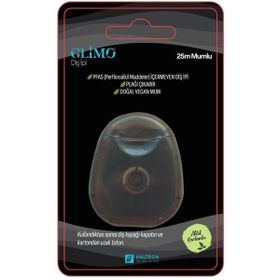 Glimo 25 mt Aktif Karbonlu Diş İpi