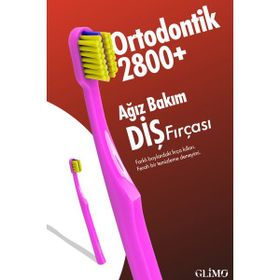 Glimo Ortodontik 2800+ Medium Diş Fırçası
