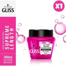 Gliss 2'si 1 Arada 300 ml Besleyici Saç Bakım Maskesi