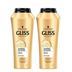 Gliss 2x500 ml Ultimate Oil Elixir Besleyici Şampuan