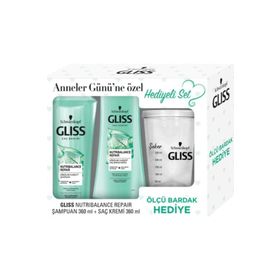 Gliss 360 ml Saç Bakımı Sun Protect Şampuan + 360 ml Saç Kremi