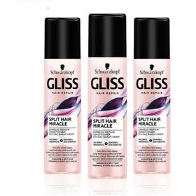 Gliss 3x200 ml Split Hair Miracle Sıvı Saç Kremi