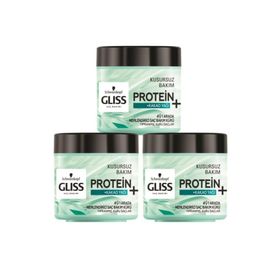 Gliss 4'ü 1 Arada Nemlendirici Protein 3x400 ml Saç Bakım Kürü