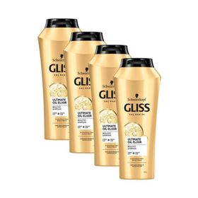 Gliss 4x500 ml Ultimate Oil Elixir Besleyici Şampuan